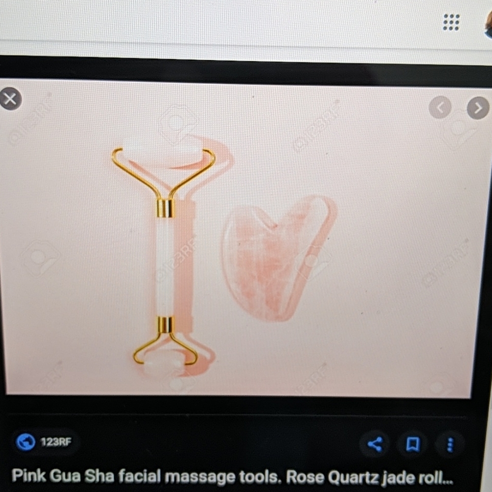 Jade roller facial massage tools